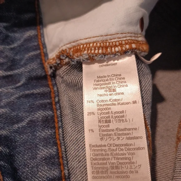 Madewell The Perfect Vintage Jean Short in lockeford wash Size 27 - Picture 6 of 8